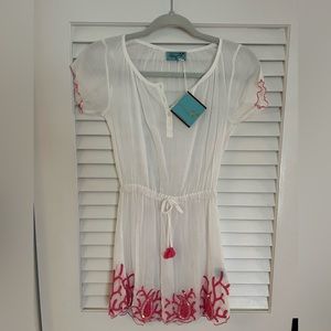 Brand new handmade Letarte girls cover up
